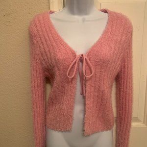 Pretty and Pink, Fuzzy Sweater